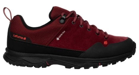 Zapatos de senderismo lafuma ruck low gtx para mujer rojo