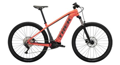 Vtt électrique semi-rigide trek powerfly 4 shimano deore 10v 625wh 27.5 rouge corail gén 4