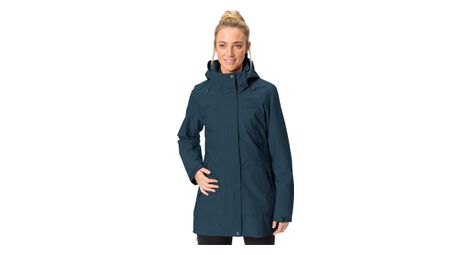 3-in-1 parka women vaude idris iii blau