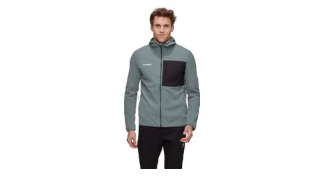 Veste polaire mammut tamaro hooded gris homme
