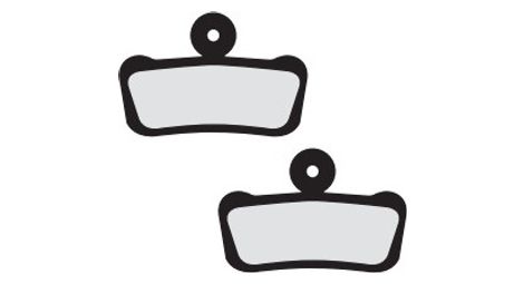 Ebc vert paire de plaquettes avid trail 4 pistons sram guide organique medium