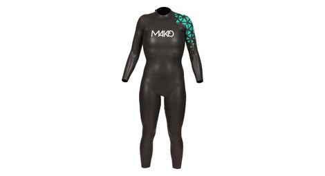 Combinaison néoprène mako hali plus noir vert femme