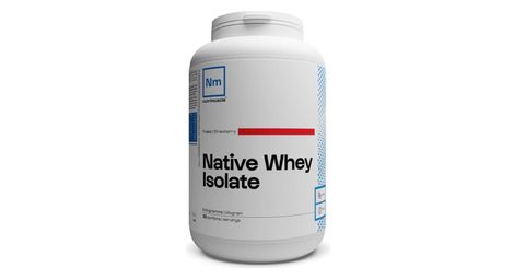 Whey Native Isolate (1kg) - Nutrimuscle - Fraise - Whey Isolate