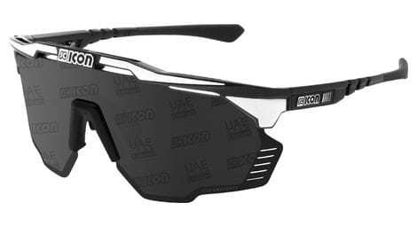 Scicon sports aeroshade kunken monogram lunettes de soleil de performance sportive (scnpp multimiror silver eau monogramme/boulon blanc brillant)