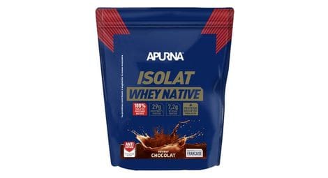 Bebida proteica apurna isolat whey native chocolate 720g