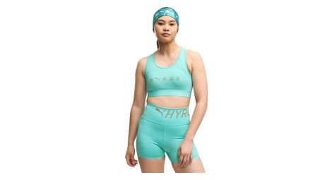 Reggiseno Puma x Hyrox Mid verde da donna