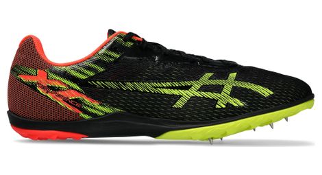 Asics resurgence xc track shoes black/yellow/red unisex