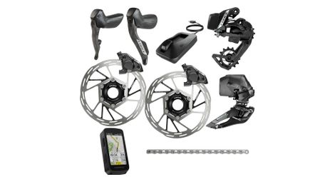sram force axs e1 2x12v package with hammerhead karoo