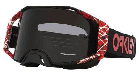 Masque oakley airbrake mx red eddie / dark grey / ref : oo7046-g7