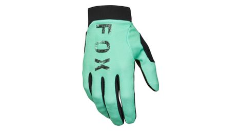 Guantes largos fox ranger kairos turquesa