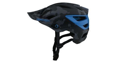 Troy lee designs casco a3 mips uno camo blu