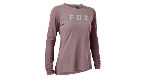 Maillot manches longues femme fox flexair pro plum rose