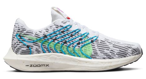 Scarpe da corsa nike pegasus turbo flyknit next nature white multi colours 45