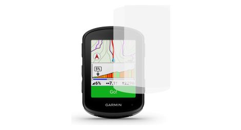 Lot de 2 écrans de protection en verre trempé pour garmin edge 540/540 solar