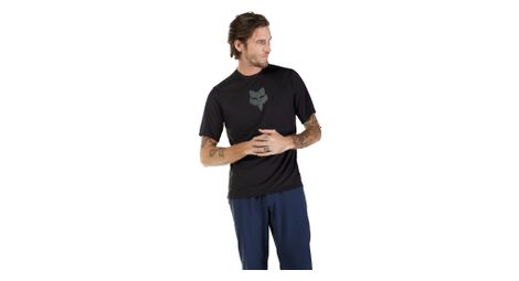 Maillot de manga corta fox ranger hombre negro