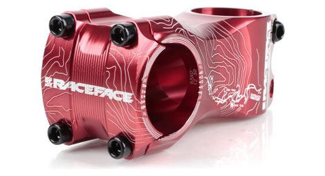 Attacco manubrio race face atlas 31.8x50x0° rosso