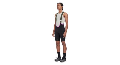 Alt_road cargo bib shorts negro