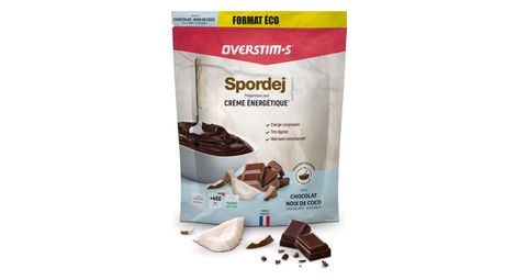 Boisson energetique overstims spordej chocolat noix de coco 1 5kg