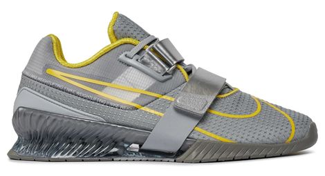 Nike romaleos 4 cross training shoes grey gold unisex