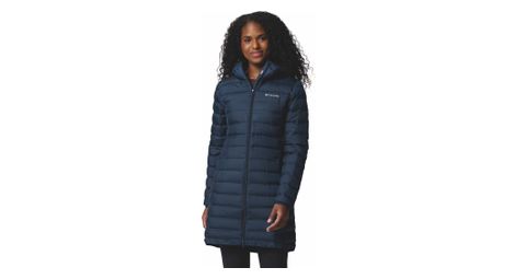 Columbia lake 22 ii chaqueta larga de plumón para mujer azul