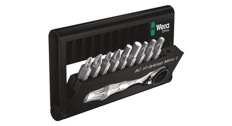 Wera etui d embouts et mini cliquet bit check 10