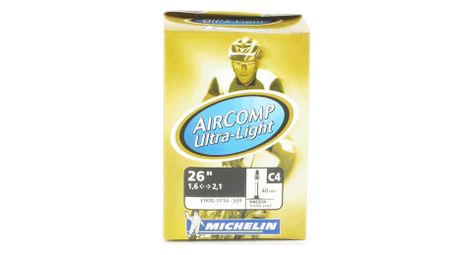 Camera d'aria michelin aircomp ultra light c4 26x1.6/2.10 presta