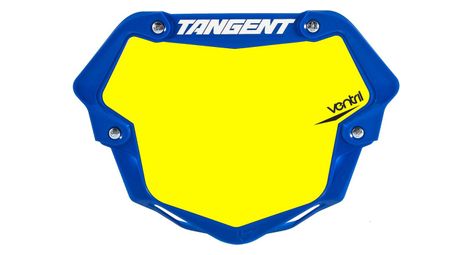 Plaque tangent ventril 3d pro jaune bleu