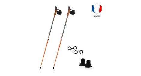 Bâtons marche nordique - vdf ut50 orange