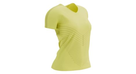 Performance kurzarmshirt women green sheen