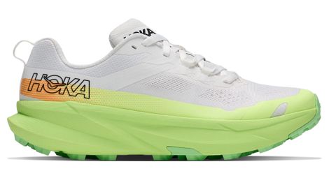 hoka torrent 5 men s trail running shoes white green