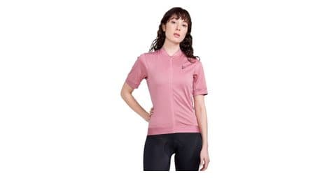 Craft core essence pink women's short sleeve jersey