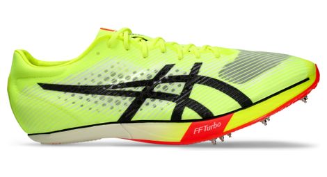 asics metaspeed sp paris yellow red unisex track amp field shoes
