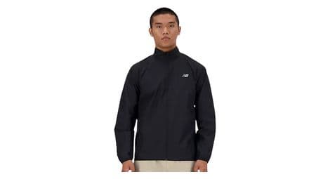 Veste coupe-vent new balance sport essentials noir homme