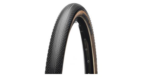 Pneu gravel hutchinson overide 650b tubeless ready souple noir/beige