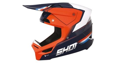 Casque enfant shot furious tracer orange glossy