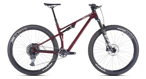 Sunn shamann dc s2 volledig geveerde mtb sram gx 12s 29'' rood