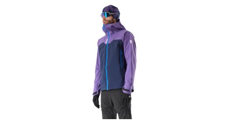 Veste Imperméable Millet Kamet Gore-Tex Bleu/Violet Homme