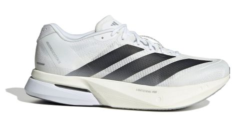 adidas adizero boston 13 men s running shoes in white black