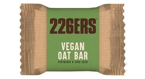 226ers vegan oat pistachio chia energy bar 50g