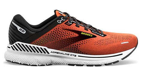 Chaussures de running brooks adrenaline gts 22 orange noir