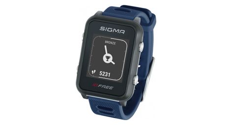 montre gps sigma id free bleu