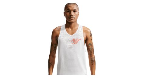 Débardeur Nike AeroSwift Blanc Homme