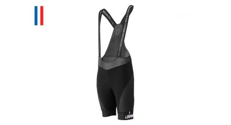 LeBram Sarenne Kurze Radlerhose Schwarz Weiß