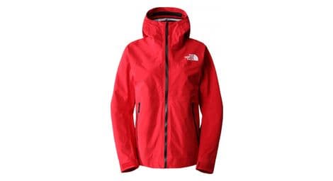 Veste imperméable the north face chamlang futurelight femme rouge