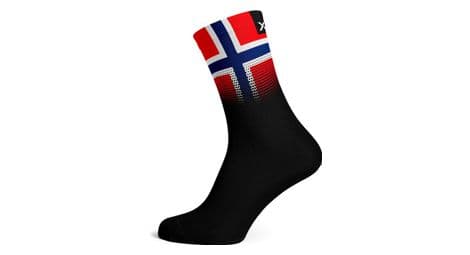 Paire de chaussettes - norway flag socks - norvège