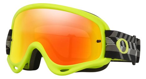 Oakley o-frame mx black empire / fire iridium bril / ref : oo7029-90