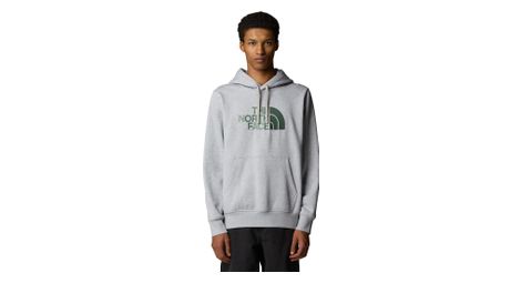 The north face sudadera con capucha drew peak gris hombre