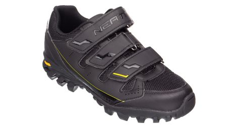 Chaussures vtt neatt basalte am race semelle vibram noir