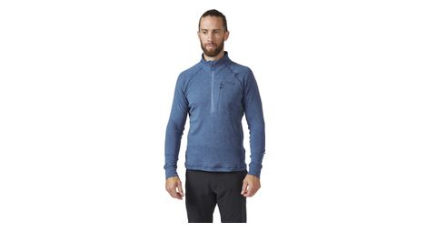 Polaire demi zip rab nexus bleu
