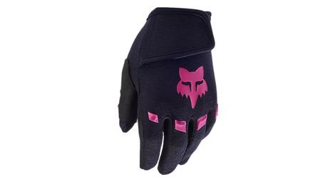 Gants fox enfant dirtpaw noir/rose 